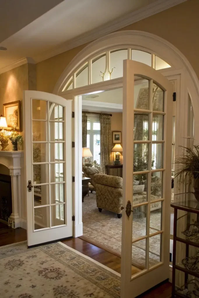 french doors interior