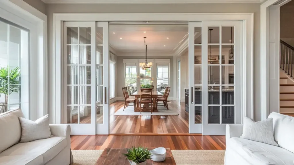 french doors interior