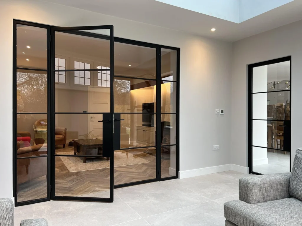 french doors interior