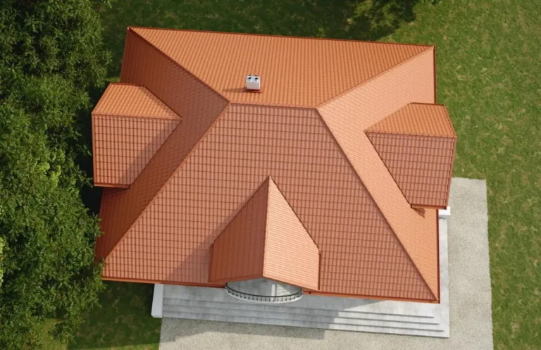 hip roof roofing