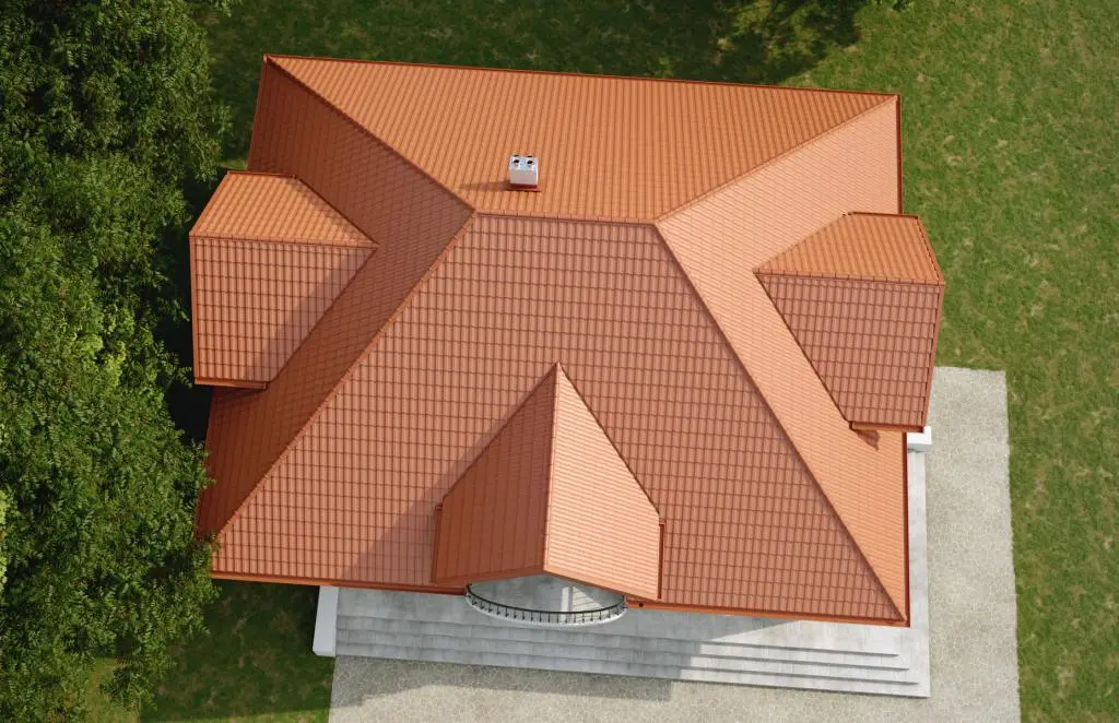 hip roof roofing