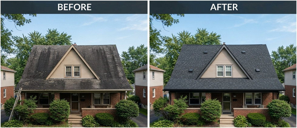 guide explains the average roof replacement time,