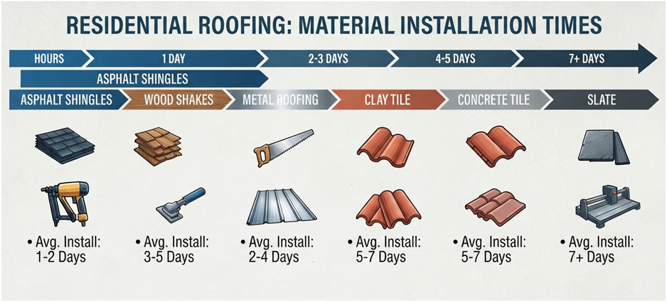 Average Roof Replacement Time