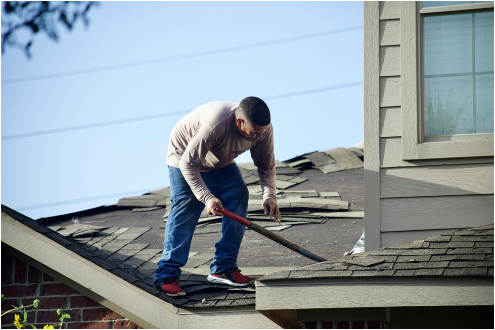 Removing the Old Roof